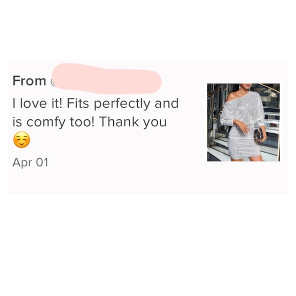 Silver Sequined One Shoulder Dress Long Sleeve Mini Short - Picture 10 of 10